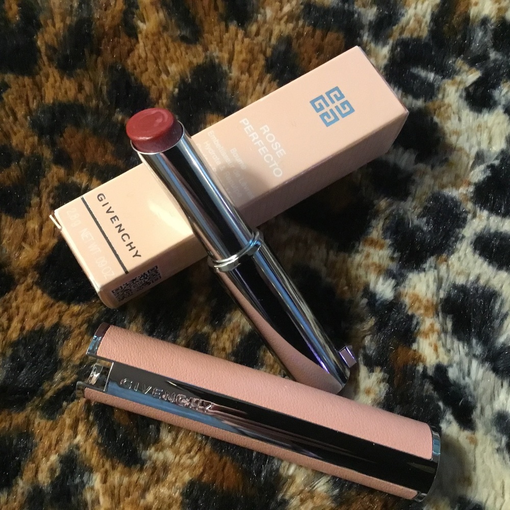 Givenchy Rose Perfecto tinted lip balm in shade #37, Rouge Graine